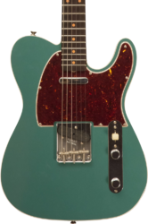 Tel shape electric guitar Fender Custom Shop 1959 Telecaster Custom #R146032 - Time Capsule Sherwood Metallic