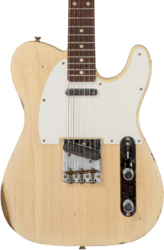 Tel shape electric guitar Fender Custom Shop 1960 Telecaster #CZ569492 - Relic natural blonde