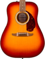 Folk guitar Fender California Deluxe Redondo - sienna sunburst