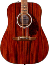 Folk guitar Fender California Deluxe Redondo Mahogany - natural