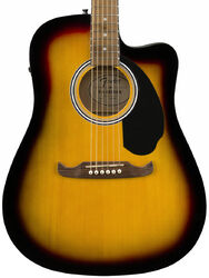 Folk guitar Fender FA-125CE - Sunburst