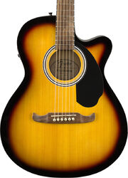 Electro acoustic guitar Fender FA-135CE Concert - Sunburst