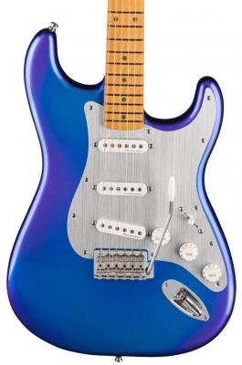 Solid body electric guitar Fender H.E.R. Stratocaster Ltd (MN, MEX) - Blue marlin
