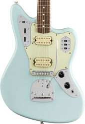 Retro rock electric guitar Fender Vintera 60's Jaguar Modified HH (MEX, PF) - Sonic blue
