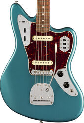 Retro rock electric guitar Fender Vintera 60's Jaguar (MEX, PF) - Ocean turquoise