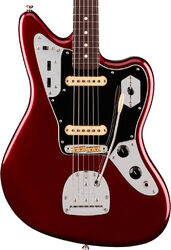 Retro rock electric guitar Fender American Professional Jaguar (USA, RW) - Oxblood