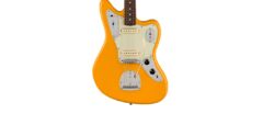 Retro rock electric guitar Fender Jaguar Johnny Marr Signature - Fever dream yellow