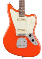 Retro rock electric guitar Fender Player Jaguar II (MEX, RW) - Rallye Orange