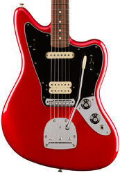 Retro rock electric guitar Fender Player Jaguar (MEX, PF) - candy apple red