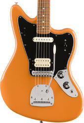 Retro rock electric guitar Fender Player Jaguar (MEX, PF) - Capri orange