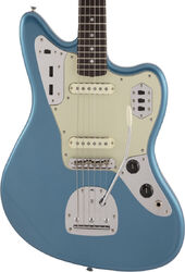 Retro rock electric guitar Fender Made in Japan Traditional 60s Jaguar (RW) - Lake placid blue