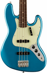 Solid body electric bass Fender Vintera II '60s Jazz Bass (MEX, RW) - Lake placid blue