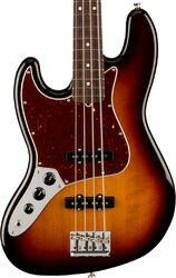 Solid body electric bass Fender American Professional II Jazz Bass Left Hand (USA, RW) - 3-color sunburst