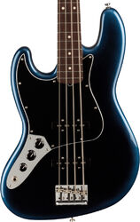 Solid body electric bass Fender American Professional II Jazz Bass Left Hand (USA, RW) - Dark night