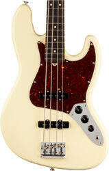 American Professional II Jazz Bass (USA, RW) - olympic white