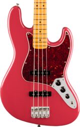 Solid body electric bass Fender American Professional Classic Jazz Bass (USA, MN) - Faded dakota red