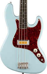 Solid body electric bass Fender Gold Foil Jazz Bass (MEX, EB) - Sonic blue