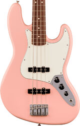 Solid body electric bass Fender Player II Jazz Bass Ltd (MEX, MN) - shell pink