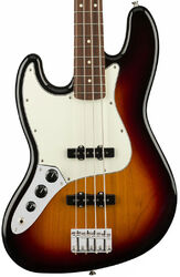 Solid body electric bass Fender Player Jazz Bass Left Hand (MEX, PF) - 3-color sunburst
