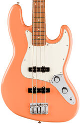 Solid body electric bass Fender Player Jazz Bass Ltd (MEX, PF) - Pacific peach