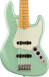Solid body electric bass Fender American Professional II Jazz Bass V (USA, MN) - Mystic surf green
