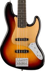 Solid body electric bass Fender American Ultra II Jazz Bass V 5-String (USA, EB) - Ultraburst