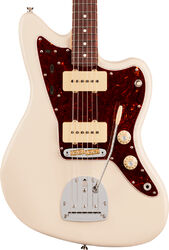 Retro rock electric guitar Fender American Professional Jazzmaster (USA, RW) - Olympic white