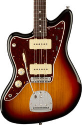 Left-handed electric guitar Fender American Professional II Jazzmaster Left Hand (USA, RW) - 3-color sunburst