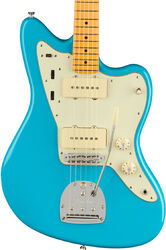 Retro rock electric guitar Fender American Professional II Jazzmaster (USA, RW) - Miami blue