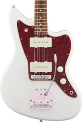 Retro rock electric guitar Fender Made in Japan Hybrid II Stratocaster - Satin arctic white