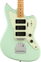 Retro rock electric guitar Fender Noventa Jazzmaster (MEX, MN) - Surf green