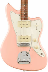 Retro rock electric guitar Fender Player Jazzmaster Ltd (MEX, PF) - Shell pink