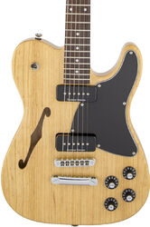 Tel shape electric guitar Fender Jim Adkins JA-90 Telecaster Thinline (MEX, LAU) - Natural