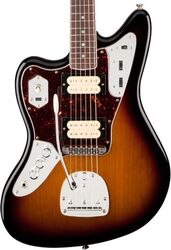 Left-handed electric guitar Fender Jaguar Kurt Cobain Left Hand (MEX, RW) - 3-color sunburst