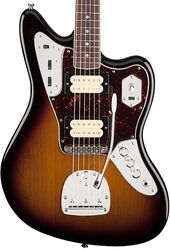 Retro rock electric guitar Fender Kurt Cobain Jaguar (MEX, RW) - 3-color sunburst