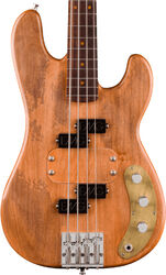 Solid body electric bass Fender Stories Collection Lee Sklar Precision Bass (USA, RW) - natural