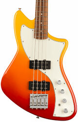 Solid body electric bass Fender Player Plus Active Meteora Bass (MEX, PF) - Tequila sunrise