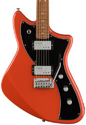 Retro rock electric guitar Fender Player Plus Meteora HH (MEX, MN) - Fiesta red