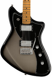 Retro rock electric guitar Fender Player Plus Meteora HH (MEX, MN) - Silver burst
