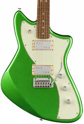 Retro rock electric guitar Fender Player Plus Meteora HH (MEX, PF) - Cosmic jade