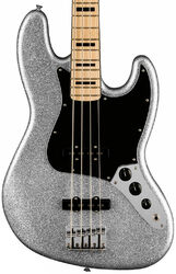 Solid body electric bass Fender Mikey Way Jazz Bass Ltd (MEX, MN) - Silver sparkle