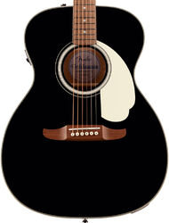 Folk guitar Fender California Deluxe Monterey E - black