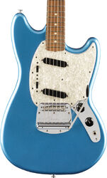 Retro rock electric guitar Fender Vintera 60's Mustang (MEX, PF) - Lake placid blue