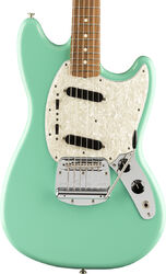 Retro rock electric guitar Fender Vintera 60's Mustang (MEX, PF) - Seafoam green