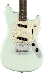 Retro rock electric guitar Fender American Performer Mustang (USA, RW) - Satin sonic blue