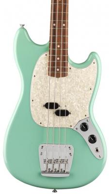 Electric bass for kids Fender Vintera 60's Mustang Bass (MEX, PF) - Seafoam green