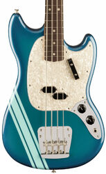 Solid body electric bass Fender Vintera II '70s Competition Mustang Bass (MEX, RW) - Competition blue