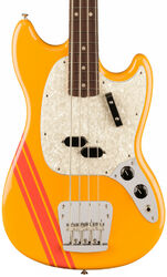 Solid body electric bass Fender Vintera II '70s Competition Mustang Bass (MEX, RW) - Competition orange