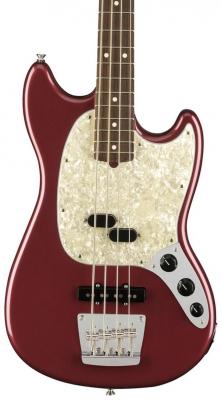 Electric bass for kids Fender American Performer Mustang Bass (USA, RW) - Aubergine