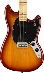 Retro rock electric guitar Fender Player Mustang (MEX, MN) - Sienna sunburst